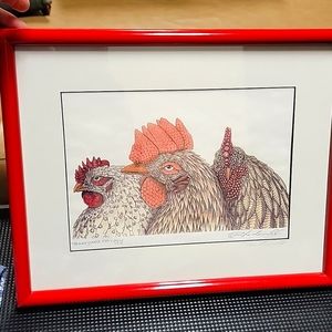 Rooster "Baryard Trilogy" Print